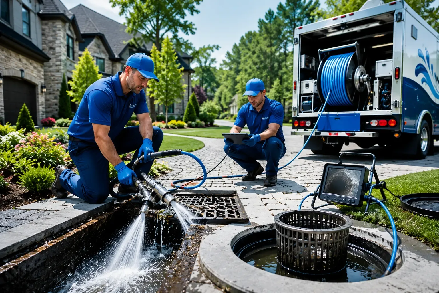 Local outdoor drain cleaning professionals in Rattan, OK